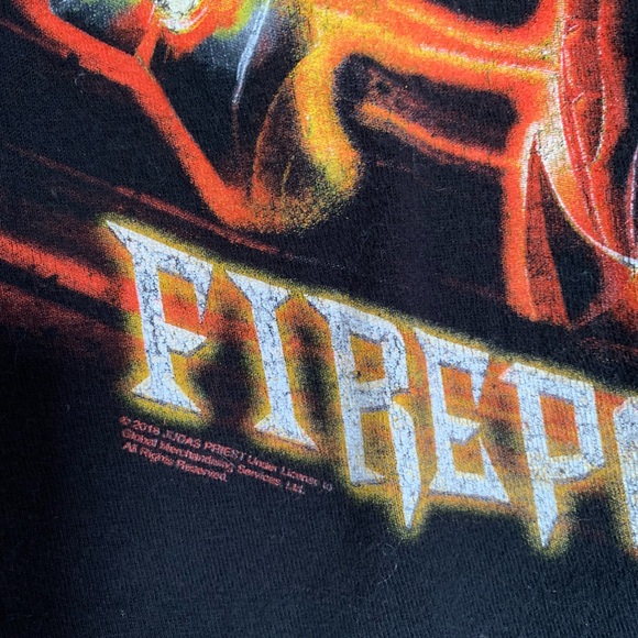 Judas Priest 2018 Concert T Shirt XL - Picture 3 of 5